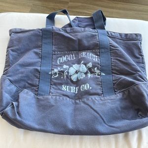 Cocoa beach surf co. Tote bag beach